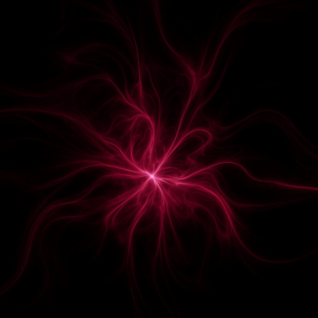 Magenta colored spiral for a background image.